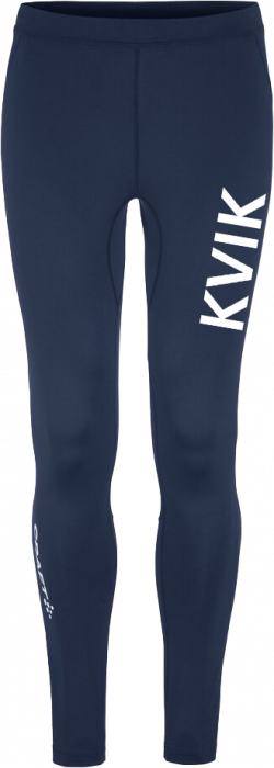 Craft - Roforeningen Kvik Tights Herre - Navy blå